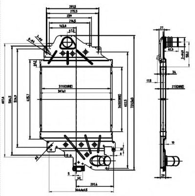 Imagine Intercooler, compresor NRF 30865