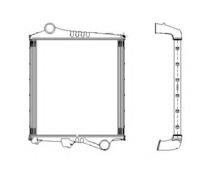 Imagine Intercooler, compresor NRF 309304