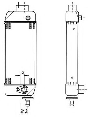 Imagine Radiator ulei, ulei motor NRF 31029