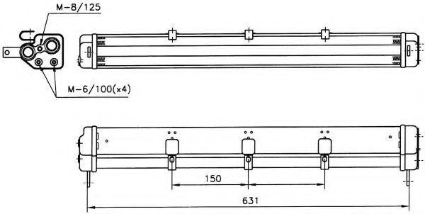 Imagine Radiator ulei, ulei motor NRF 31060