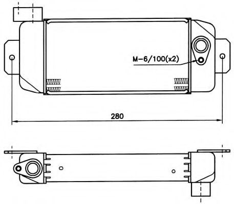 Imagine Radiator ulei, ulei motor NRF 31098