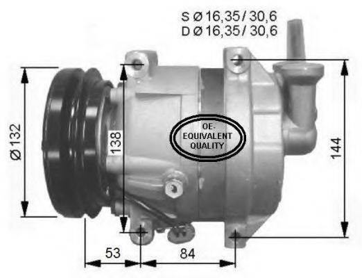 Imagine Compresor, climatizare NRF 32325