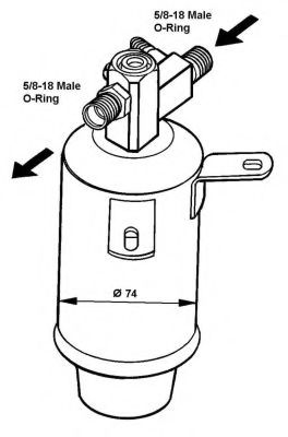 Imagine uscator,aer conditionat NRF 33018