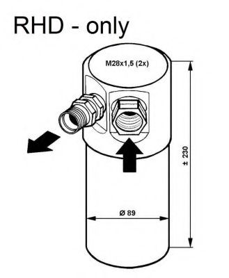 Imagine uscator,aer conditionat NRF 33082