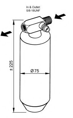 Imagine uscator,aer conditionat NRF 33113