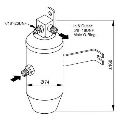 Imagine uscator,aer conditionat NRF 33145