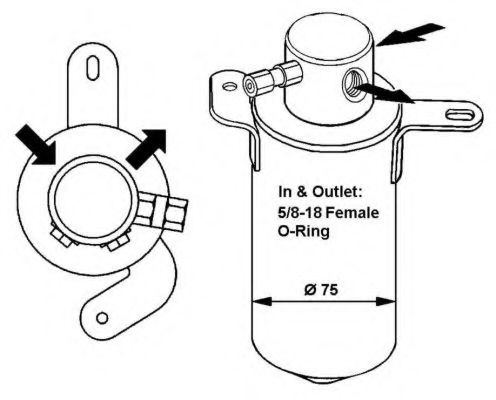 Imagine uscator,aer conditionat NRF 33166