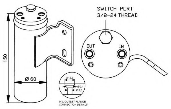 Imagine uscator,aer conditionat NRF 33179