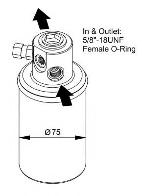 Imagine uscator,aer conditionat NRF 33231