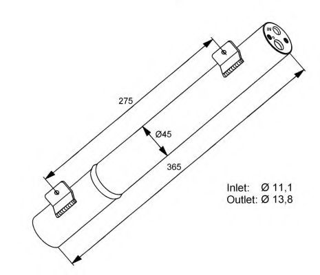 Imagine uscator,aer conditionat NRF 33282