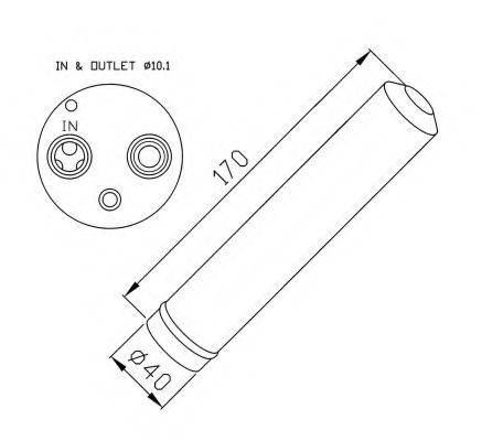 Imagine uscator,aer conditionat NRF 33285