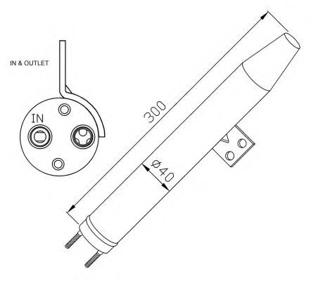 Imagine uscator,aer conditionat NRF 33306