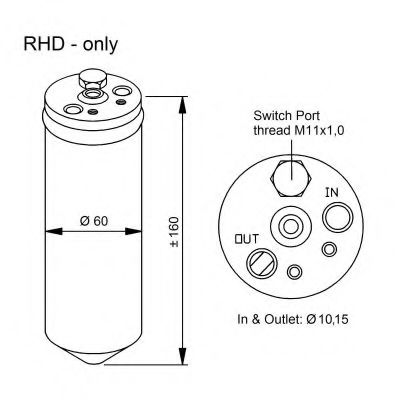 Imagine uscator,aer conditionat NRF 33320