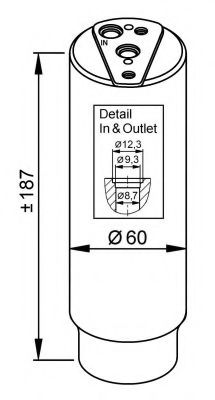 Imagine uscator,aer conditionat NRF 33327