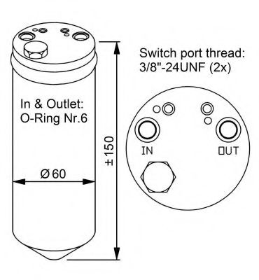 Imagine uscator,aer conditionat NRF 33329