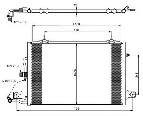 Imagine Condensator, climatizare NRF 35031