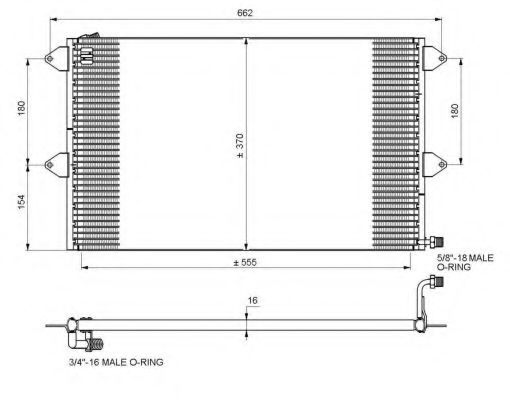 Imagine Condensator, climatizare NRF 35034