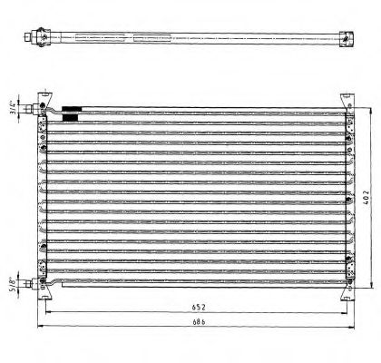 Imagine Condensator, climatizare NRF 35063