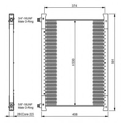 Imagine Condensator, climatizare NRF 35064