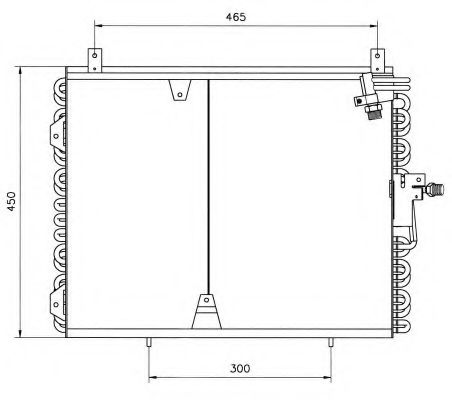 Imagine Condensator, climatizare NRF 35129