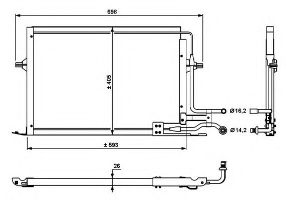 Imagine Condensator, climatizare NRF 35139