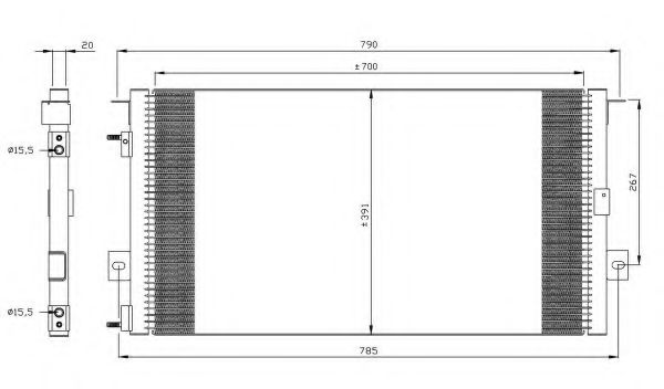 Imagine Condensator, climatizare NRF 35156