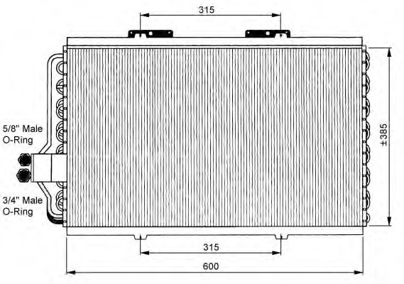 Imagine Condensator, climatizare NRF 35163