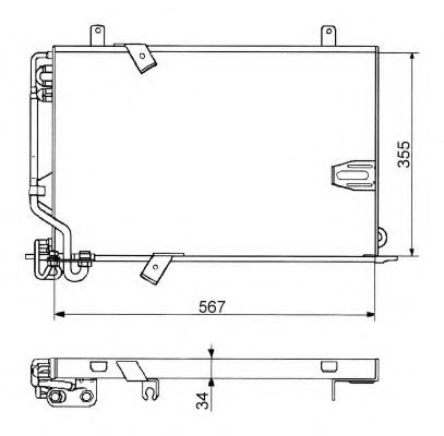 Imagine Condensator, climatizare NRF 35186