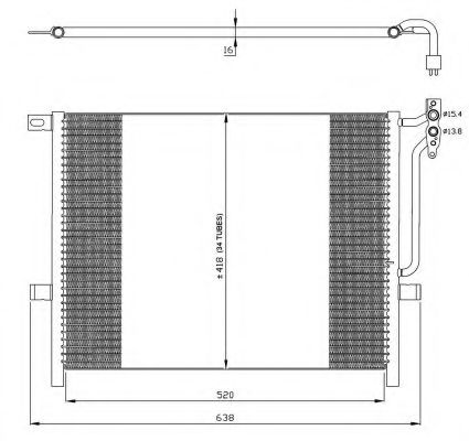 Imagine Condensator, climatizare NRF 35224