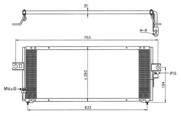 Imagine Condensator, climatizare NRF 35232