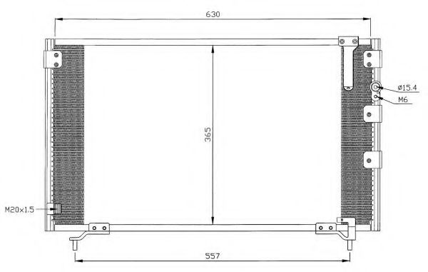 Imagine Condensator, climatizare NRF 35281