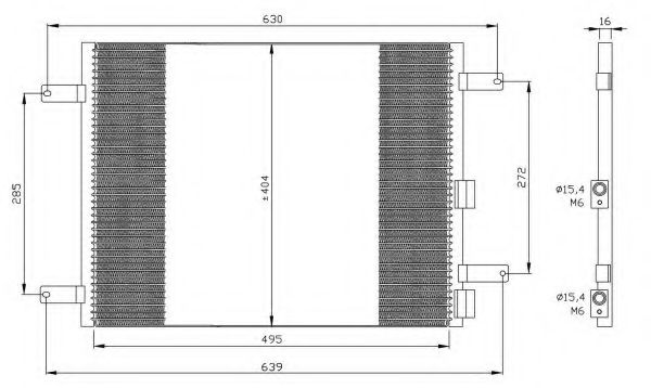 Imagine Condensator, climatizare NRF 35294