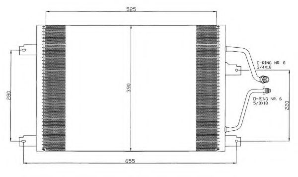 Imagine Condensator, climatizare NRF 35312