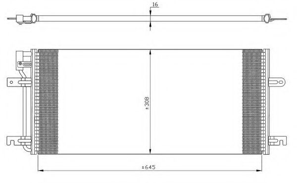 Imagine Condensator, climatizare NRF 35316