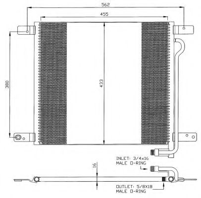 Imagine Condensator, climatizare NRF 35325