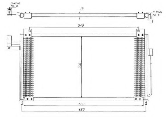 Imagine Condensator, climatizare NRF 35341