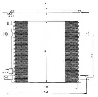 Imagine Condensator, climatizare NRF 35364