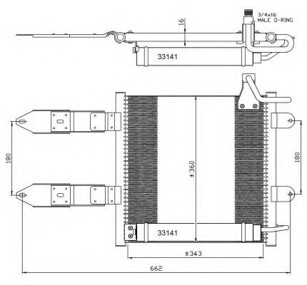 Imagine Condensator, climatizare NRF 35367