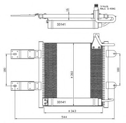 Imagine Condensator, climatizare NRF 35368