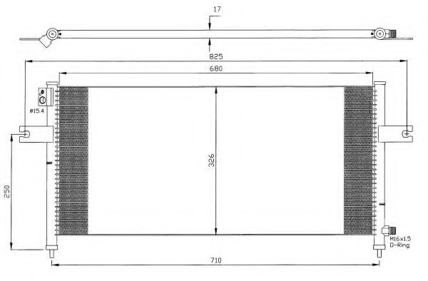 Imagine Condensator, climatizare NRF 35380