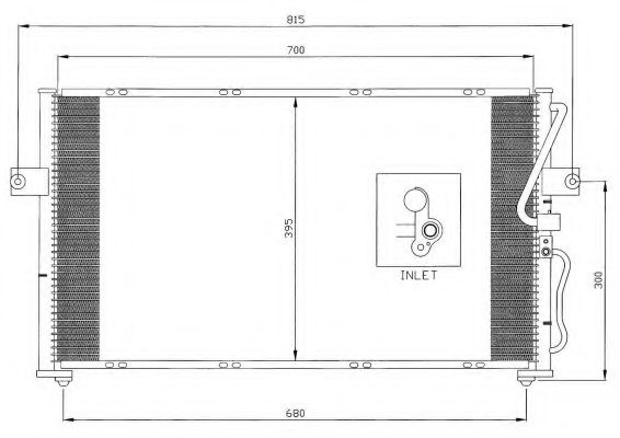 Imagine Condensator, climatizare NRF 35396