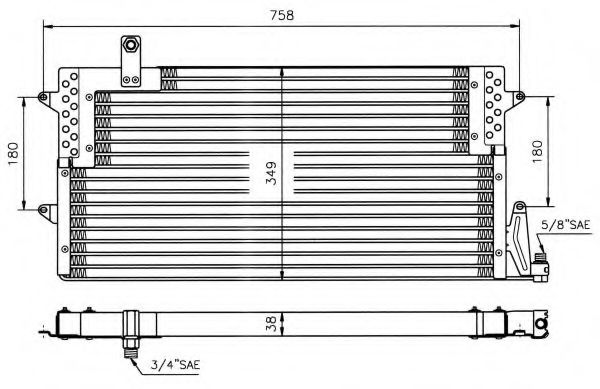 Imagine Condensator, climatizare NRF 35534