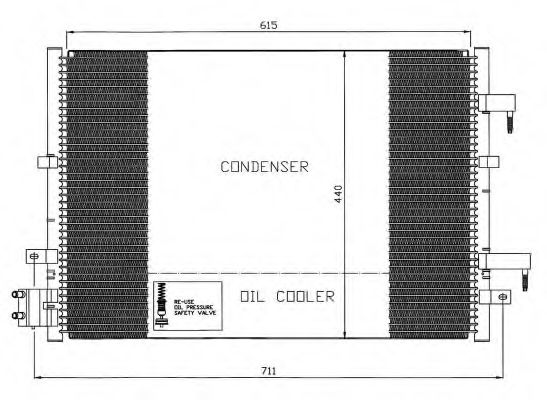 Imagine Condensator, climatizare NRF 35539