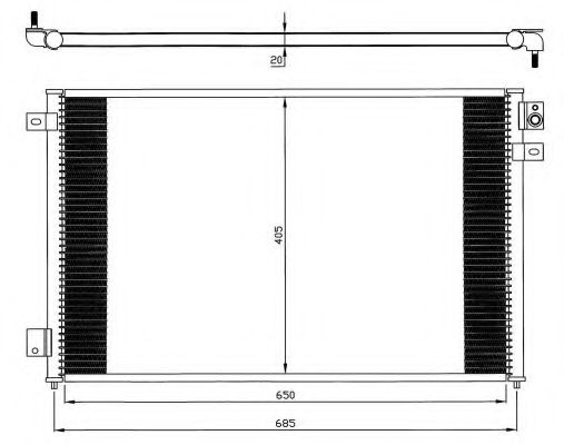 Imagine Condensator, climatizare NRF 35567