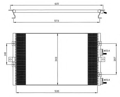 Imagine Condensator, climatizare NRF 35570