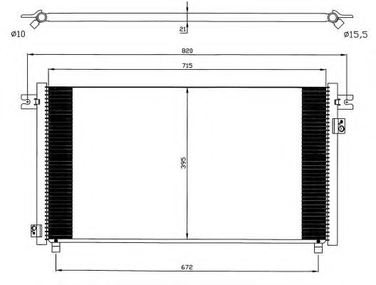 Imagine Condensator, climatizare NRF 35574