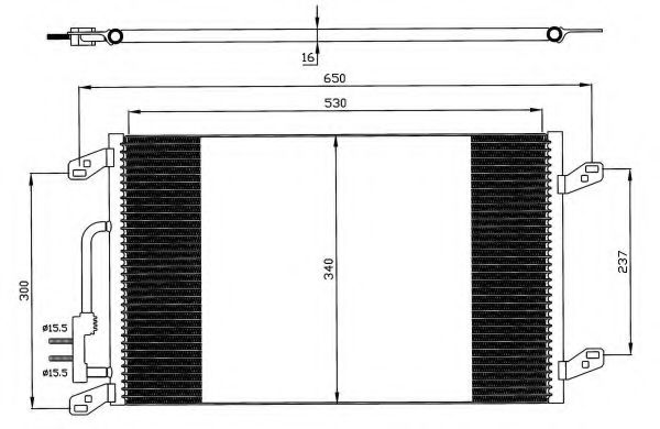 Imagine Condensator, climatizare NRF 35615