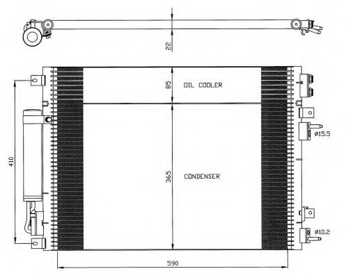 Imagine Condensator, climatizare NRF 35626