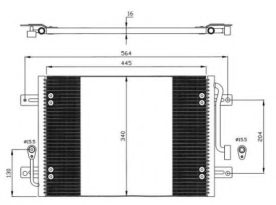 Imagine Condensator, climatizare NRF 35632