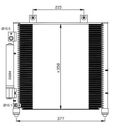 Imagine Condensator, climatizare NRF 35637